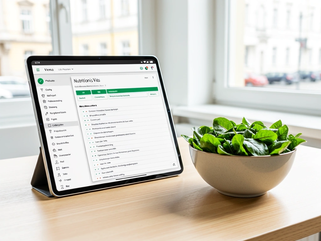 Digital nutrition planning at NutriBooking AT